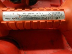 2 Tools HILTI DX2 & Remington 476 Powder-Actuated Tools + 50 Strips Of Ammo .