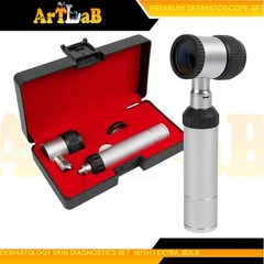 New Dermatology Skin Diagnostic Dermatoscope Set Dermal Instruments Dermascope
