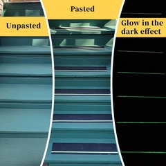 Non Slip Grip Tape with Glow High Friction Deck Grip Tape Strips 6″x24″, 10-Pack