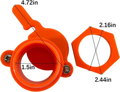2 Pack Honey Gate Valve Honey Extractor Tap Bee Honey Harvesting Tool Beekeeping