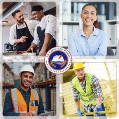 2025 California CA LABOR LAW POSTER (Federal & State) English Laminated