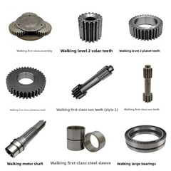 Fits Bobcat E32 Travel Motor Shaft 18T 98mm ,11T/13T 89mm Sun Gear Center Tooth