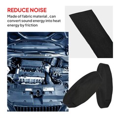 2:1 Braided Heat Shrinkable Sleeving Fabric Cable Wire Harness Abrasion Protect
