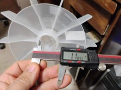 WEG motor Fan Ventilator blades OD 6.5″ x 1.180″ ID 6854.2482