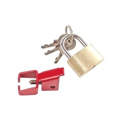 Southwire UBL2 1-Pole Universal Break Lock with Padlock (Pack of 100)