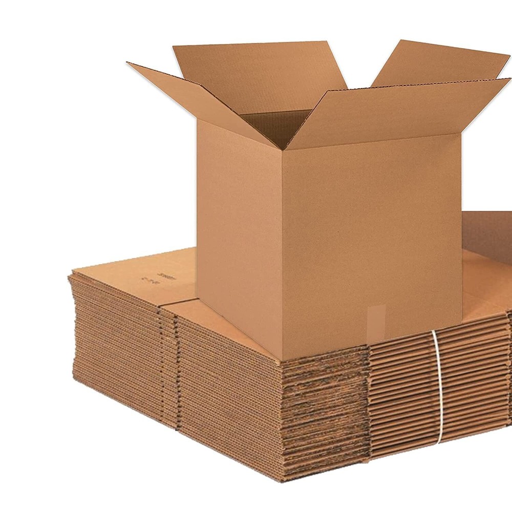 7 x 7 x 7 Shipping Boxes Moving Boxes Corrugated Kraft 50/Bundle 50/Pack