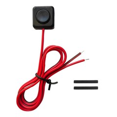 Prewired Momentary Push Button Switch 12V 24V Small 20 Inch Wire Lead Kit NEW