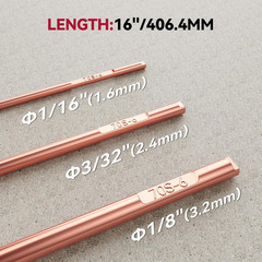 ARCCAPTAIN ER70S-6 Mild Steel TIG Welding Rod 5 Lbs TIG Filler Rod 1/8″ 3/32″ US