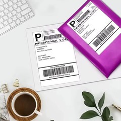 500 4×6 Fanfold Direct Thermal Shipping Labels Printers