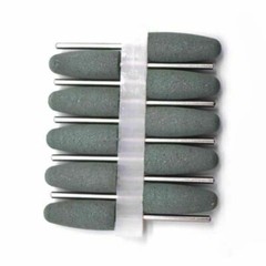 50 Pcs Dental 2.35mm Lab Silicone Rubber Polishing Burs Shank Polishers Diamond