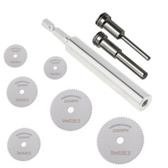 8PCS Inside Pipe Cutter Internal PVC Plastic Plumbing Tools Saw Tooth Blades Set