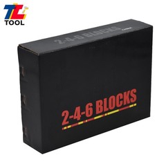 2-4-6 Blocks Matched Pair .0002″ Machinist 246 Jig 23 Holes