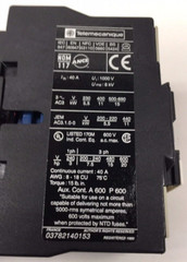 Telemecanique LC1 D2510F6 Contactor 110V 60Hz 006761