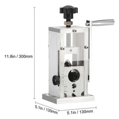 VEVOR Manual Wire Stripping Machine Portable Cable Stripper 0.06”-1.5” Visual