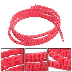 10FT Power Twist Red V Belt,1/2-Inch x 10 Feet Type A , Adjustable Link Belt