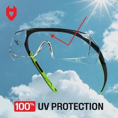 NoCry Anti Fog Safety Glasses that Fit Over Glasses with Scratch Resistant Le…