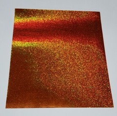 Orange Glitter Film Sign Plotter Vinyl Film