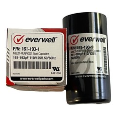 Motor Start Capacitor 161-193 MFD uF 110VAC 50/60Hz HVAC