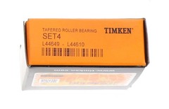 L44649/L44610 Tapered Roller Bearing Cone and Cup Set, Steel, Inch, 1.0625″ I…