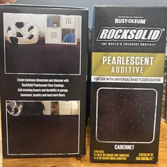 Rust-Oleum RockSolid Pearlescent Epoxy Additive. Cabernet 🔥🔥