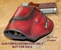 Gary C’s Avenger OWB Left Hand HOLSTER Sig Sauer P220 Carry 3.9″ Heavy Leather