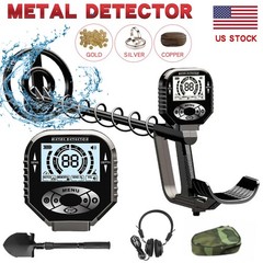 Detector De Metales Oro y Plata LCD Display Deep Ground Gold Finder Waterproof