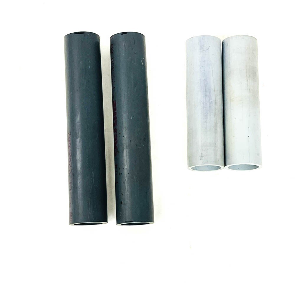 4 pcs Cresline PVC 1-1/2in SCH 80 Pipe, 2-Each 6-in and 8-1/2 in
