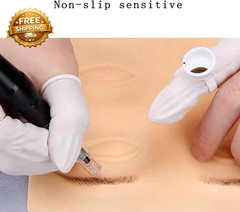 Approx 420 Pcs Latex Finger Cots Disposable Medium Finger Gloves Fingertip