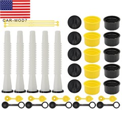 5 SETS Gas Can Spout For Blitz, Midwest ,Scepter, Briggs&Stratton Replacement