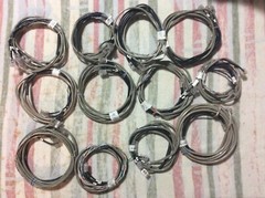 AT&T 12 telephone breakout 4pair cables 105335061 RJ11 to raw ended 5 to 10 foot