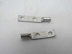 100/Box – Burndy YAV102TC10 Cu Compression Lugs 2-Hole #10 Stud 14-10AWG 518204
