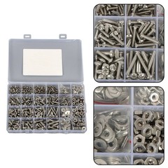 700Piece Nuts and Bolts Assortment Kit 4-40 #6-32 #8-32 #10-24 Phillips Pan Head