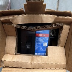 Eaton 200A 2-Pole 120/240V Main Circuit Breaker 25k AIC CSR2200N