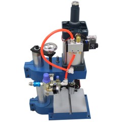 1100lbs/500kg Desktop Pneumatic Punch Press Machine with 2 Buttons & Foot Switch