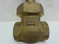 208196 New-No Box; Milwaukee 1151-1/2″ Bronze Gate Valve; 1/2 Fnpt; Class: 150
