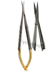 1 GERMAN CASTROVIEJO MICRO SURGERY SCISSORS 6″ STR OPHTHALMOLOGY DENTAL SURGICAL