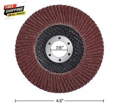 20 Pack Flap Discs 4.5 x 7/8 Grinding Wheel T27 Flapper Wheel for Die Angle