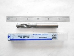 NEW SUMITOMO USA 10.20MM CUT DIA. X 41MM FL X 93MM OAL SOLID CARBIDE H.P. DRILL