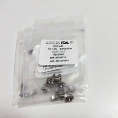100 Sets 400Pcs Dental Buccal Tube 2nd Roth 0.022 Bondable No-cov U1/L1 4pcs/set