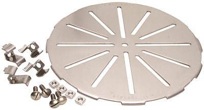 SIOUX CHIEF GRIPPER™ FLOOR DRAIN STRAINER, 9 IN., STAINLESS STEEL