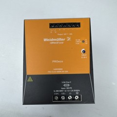 Weidmuller PRO ECO3 1469550000 DIN Rail Connect Power Supply Module 480W 24V 20A