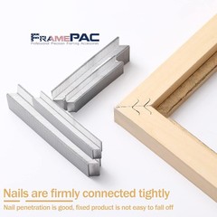 FramePac V Nails for Picture Frames Hardwood 12mm (1/2 Inch) 1/2 inch [12mm]