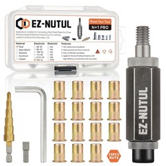 Rivet Nut Installation Tool Set Flat Head Rivnut Threaded Insert Nut Kit SAE …