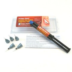 Prime-Dent Dental Non-Eugenol Automix Temporary Cement 1 Syringe Kit #023-012