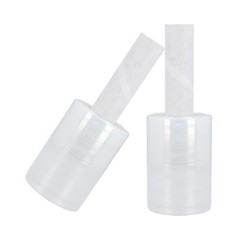 Extended Core Mini Stretch Wrap Clear Shrink Film 5″ x 1000′ 90 Gauge 24 Rolls