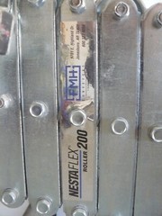FMH Conveyors NestaFlex 200 roller gravity skate wheel conveyor 23 ft l x 24 in