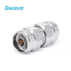 N Male to N Male Adapter, Passivated Stainless Steel, DC – 18GHz