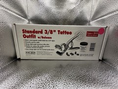 Stone Manufacturing Livestock Standard Tattoo Plier Kit with Ear Release 3/8″