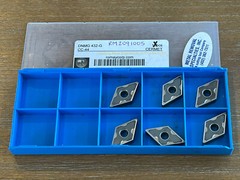 ROMAY CORP Cermet Inserts – DNMG 432-G CC-44 – Qty. 6