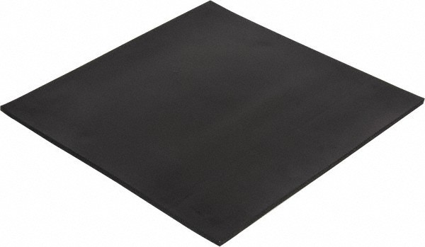 Neoprene Rubber Sheet – 1/4″T x 24″W x 24″L 60 Duro- Free Shipping